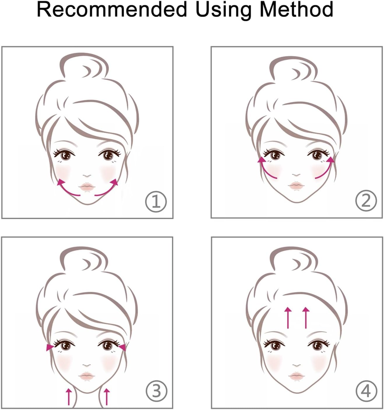 IOBTY 3-in-1 Face Massager for Women and Men,Anti Wrinkle & Aging Facial and Neck Massage Kit with 3 Massage Modes for Skin Care,Improve,Firm,Tightening and Smooth