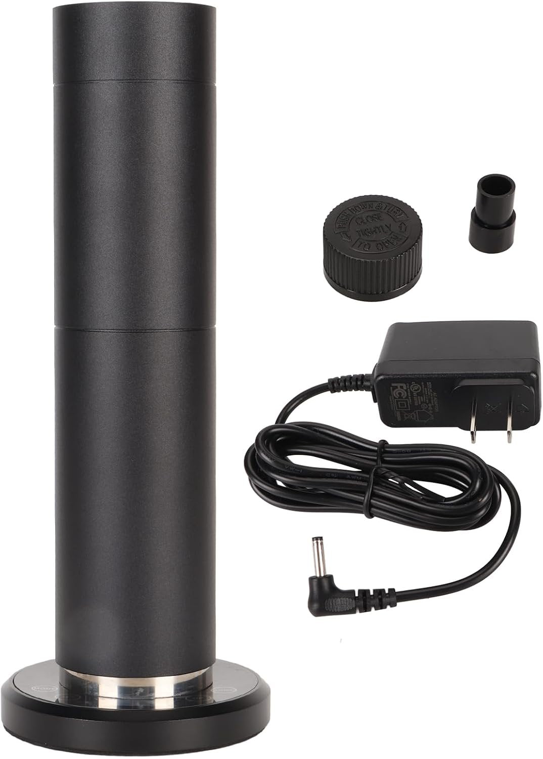 Aromatherapy Diffuser, Touch Control Memory Switch Efficient Smart Scent Air Machine 120ml for Home (Black)