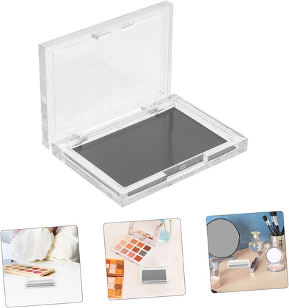 PACKOVE Magnet Box Empty Box Magnetic Eyeshadow Palette Empty Eyeshadow Organizer Eye Shadow Box Transparent Makeup Case DIY Accessory DIY Cosmetic Pallet DIY As