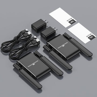 Wireless HDMI Transmitter and Receiver,4K30 Wireless HDMI Extender with HDMI Loop Out,Plug and Play HDMI Wireless Transmitter and Receiver Kit for Streaming Video and Audio to TV/PC Monitor