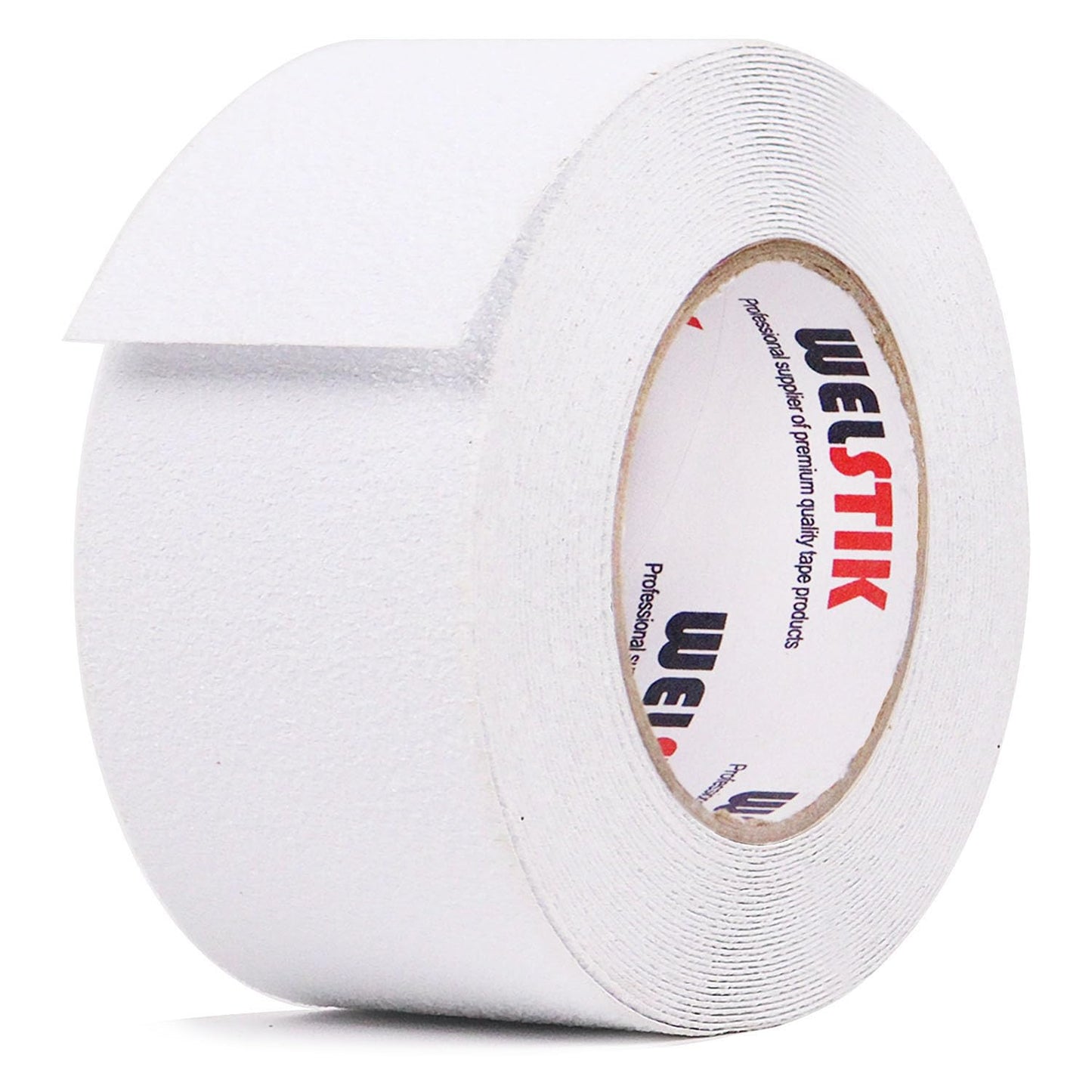WELSTIK Anti Slip Invisible Tread Tape - Best Friction, Grip, Safety, Abrasive Adhesive for Stairs, Indoor, Outdoor - 5cm x 5m, Clear
