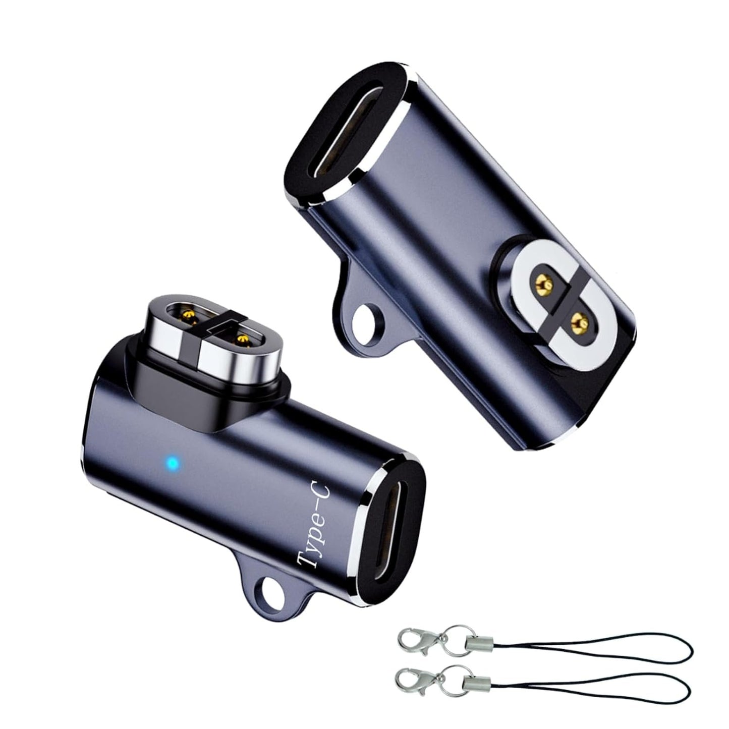 sweguard USB C Shokz Charging Cable Adapter (2-Pack) Type c Charger Cable to Shokz Magnetic Converter Compatible with Shokz Aeropex, OpenRun, OpenRun Pro/Mini, OpenComm 2/UC Charge Plugs