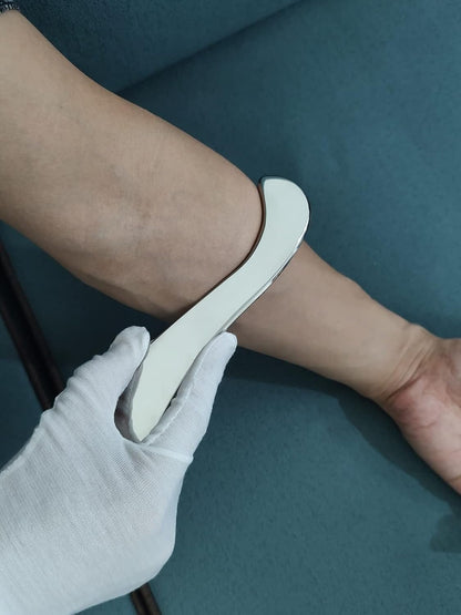 Medical Grade Stainless Steel Gua Sha Scraping Massage Tool -IASTM TOOL- Body Care Scraping Massage Tool - Relaxing Soft Tissue Tools - Reduce Neck,Back,Arm muscle Pain(Robulove-8)