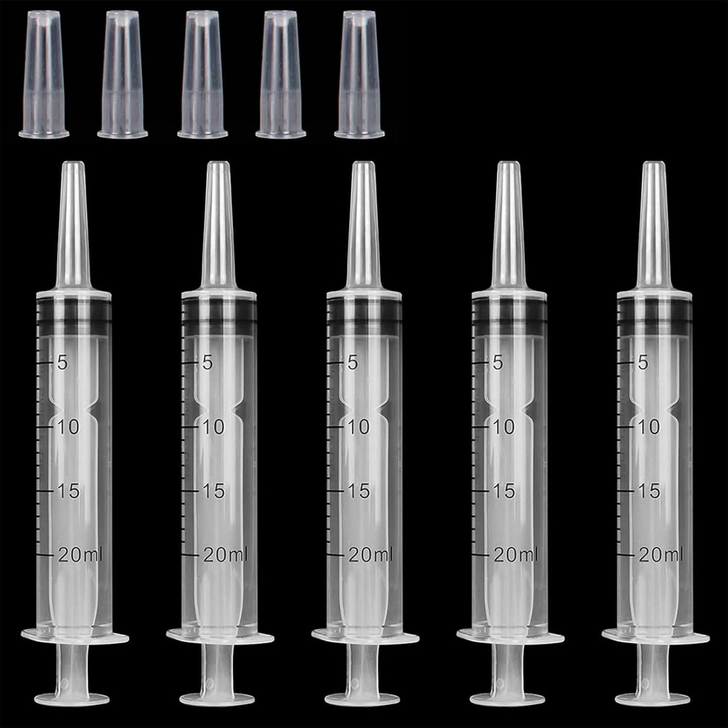 Watering Refilling Pet Nursing Supplies for Feeding Pets Scientific Labs Measuring Liquids 5 Pack