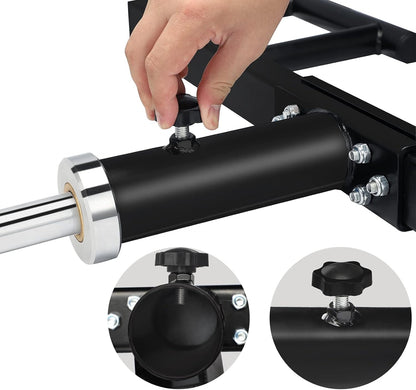 BRTGYM Viking Press Landmine Handle Attachment,for 2 inch Olympic Barbell, Heavy Iron Made Home Gym Equipment for Deadlift Squat Row Press Workout
