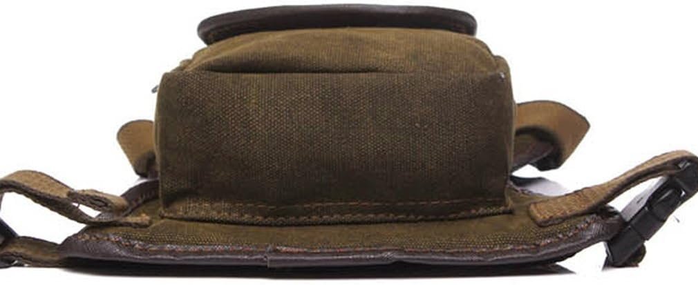 Canvas Waist Pack Motorcycle Drop Leg Bag for Men Women Tactical Military Bike Bicycle Riding Cycling Outdoor Travel Sports Hiking Climbing Thigh Pouch Fanny Pack Pocket Coffee