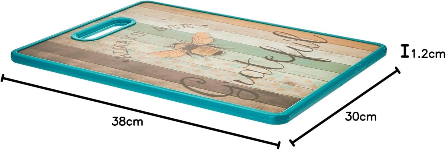 Boston Warehouse 27054 Always Bee Grateful Cutting Board