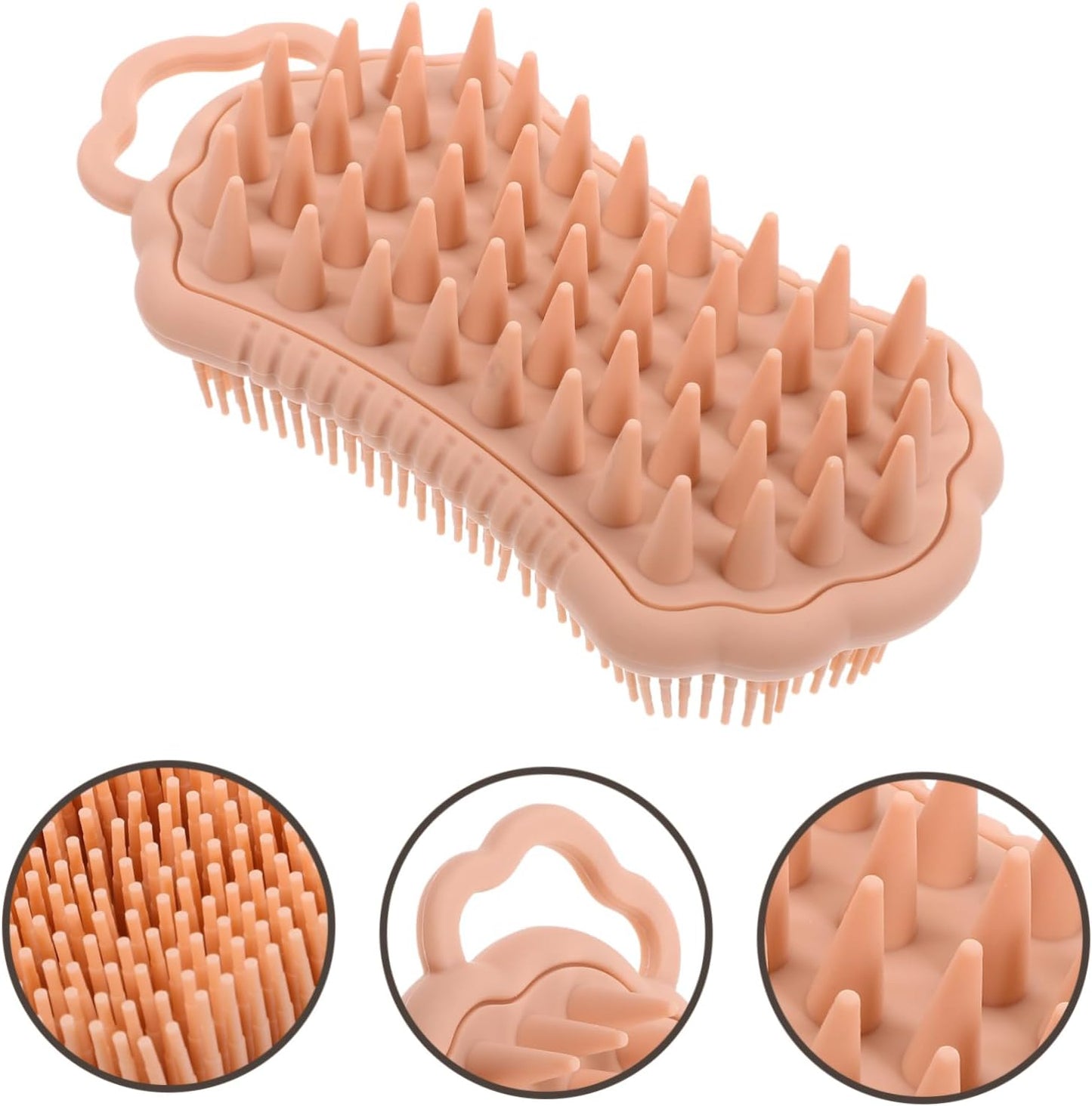 MUCKLILY Silicone Exfoliating Shampoo for Relaxing Scalp for Wet and Dry