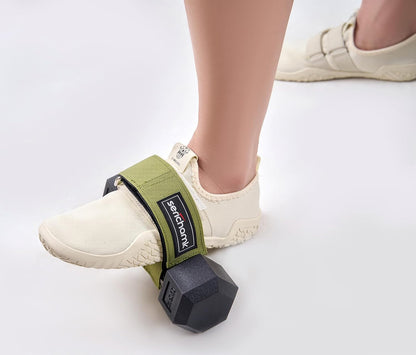 Feet Dumbbell Attachment, Tibialis Trainer Ankle Straps for Feet Weight Lifting Shin Splint, Hamstring Curls, Leg Curl Attachment at Home Gym Equipment