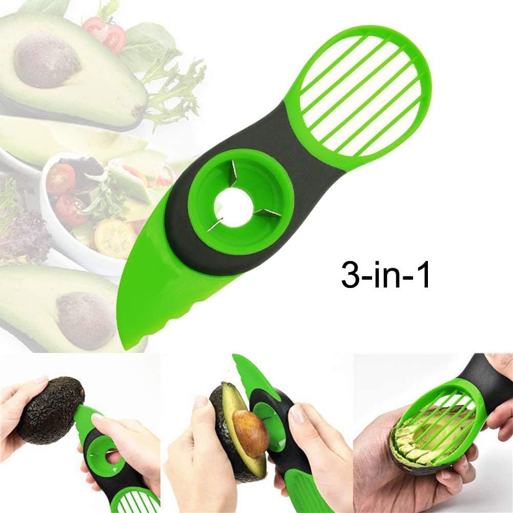 Fruit Twister Avocado Slicer 3 in 1 Kitchen Tool, Split, Pit and Slice
