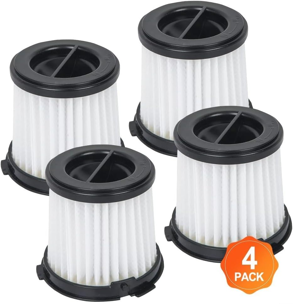 WA6077 - Set di filtri HEPA per WORX CUBEVAC WX030 e WX030 9 Essential Home Cleaning Supplies (confezione da 4)