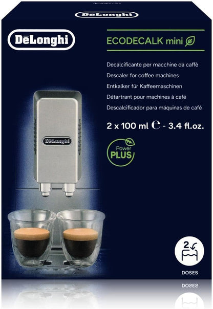 De'Longhi Eco Decalk Natural Coffee Machine Descaler (Pack of 6 x 100ml)