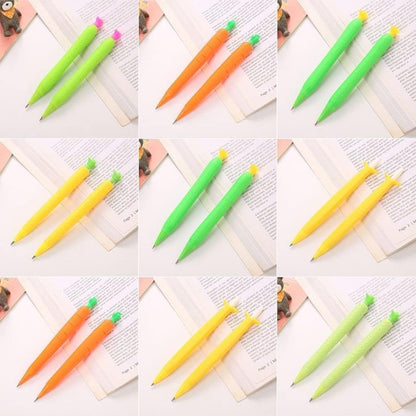 Galyacht 1Pcs Yellow Banana Kawaii Mechanical Pencils, Retractable Press Pens Creative Automatic Pens, School Stationery Writing Supplies Mechanical Pencils