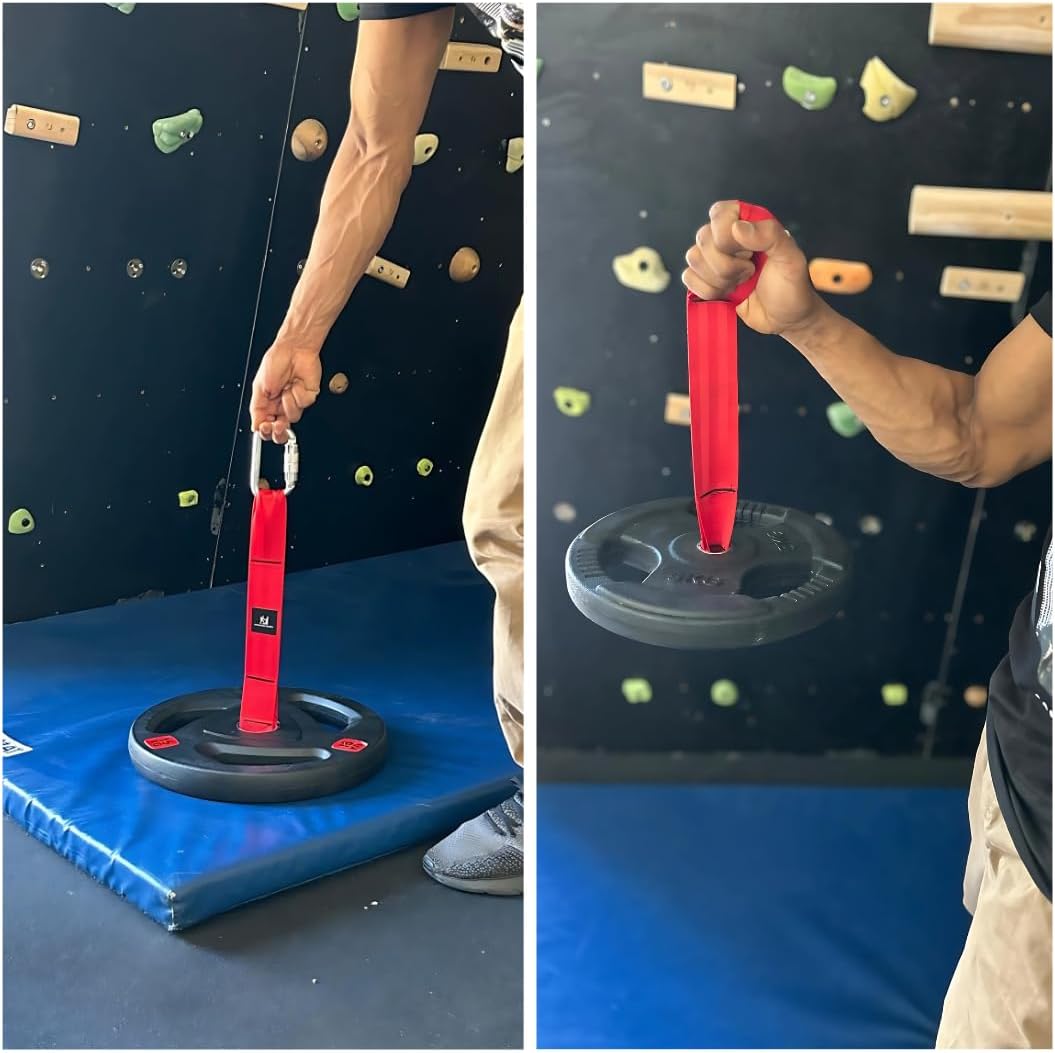 Heavy Duty Strap Loading Pin for Weight Plates | Cable Machine Attachment for Home Gym, Crossfit, Training for Climbing and Tricep Pull-Downs