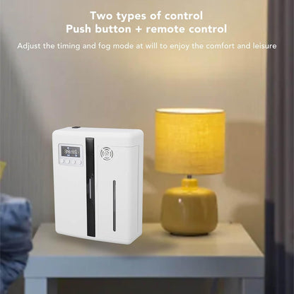 Smart Scent Air Machine, Essential Oil Diffuser, 300m³ Intelligent Aromatherapy Machine with Remote Control, Air Aromatherapy Diffuser with Timer, for Yoga, Home, Office