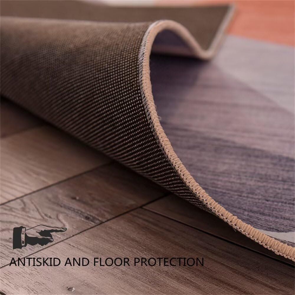 SUNYRDSM Tappeto cameretta bambina Tappeto Grande Fuzzy soggiorno tappeto grigio-blu accessori per la decorazione della casa semplice e resistente Tappeto Entrata In Casa 60X100CM