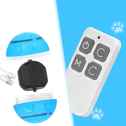 Nuyhgtr Interactive Dog Ball, Shake Pet Ball Dog Toy, USB Rechargeable with LED Lights, Vibrating Indoor Games, Active Rolling for Small, Medium, Large Breed Dogs, Fun and Engaging Play