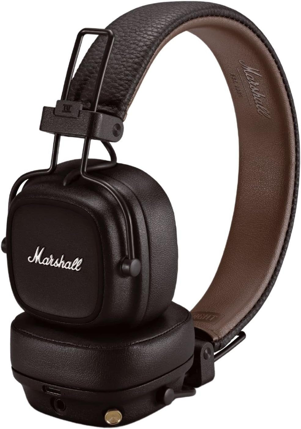 Marshall Major IV On-Ear Bluetooth Headphones - Brown