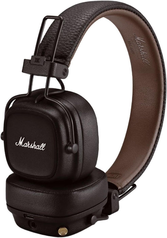 Marshall Major IV On-Ear Bluetooth Headphones - Brown