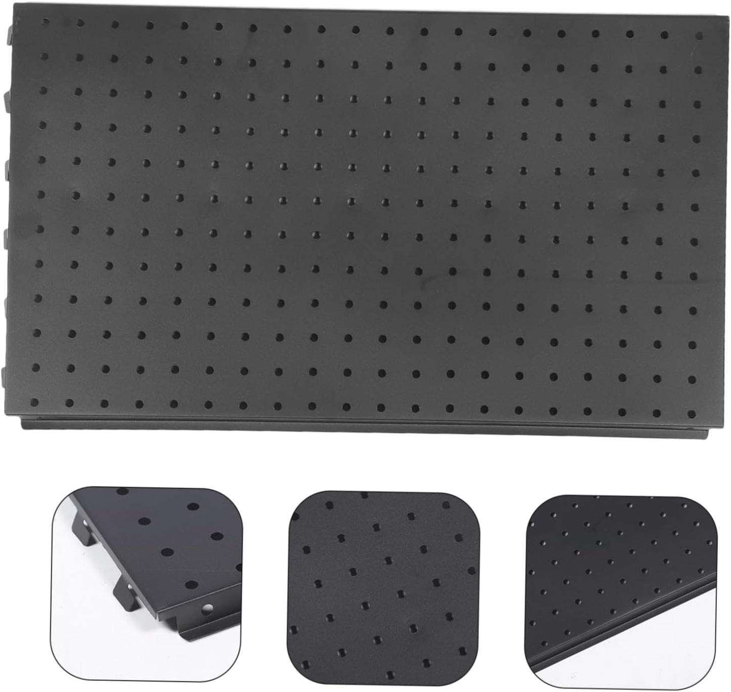 TEHAUX Pegboard Panel Storage System for Garage Workbench Sturdy Utility Organizer Wall Mounted Tool Display Durable Resistant for Efficient Workspace Organization