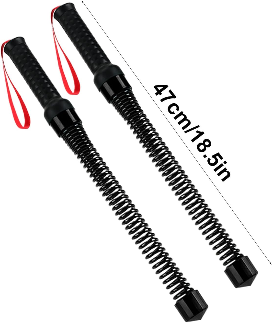 Heavy Ropes for Exercise Training, Heavy Ropes, Training, Portable, 2 x Fitness Equipment Cordless Design, Quiet Workout Solution, for Home Men Gyms Outdoor Activities, 18.5 Inch