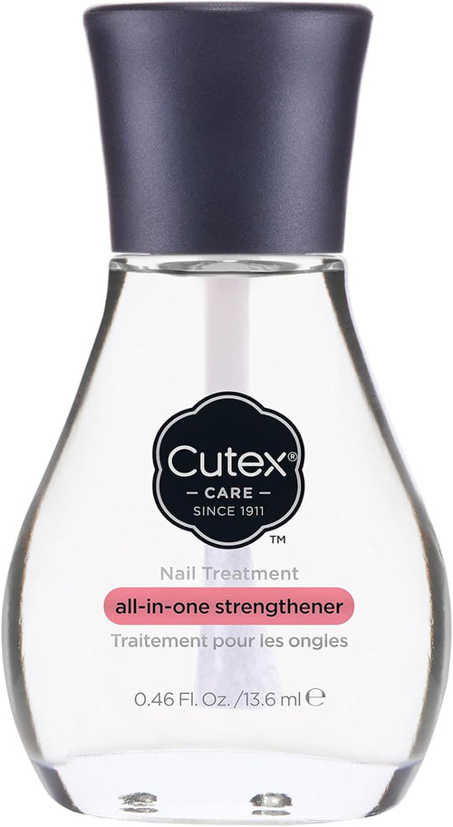 Cutex All In One Strengthener Strengthener Treatment Nail Care Treatment Weak And Unhealthy Looking Nails, 13.6 Milliliter