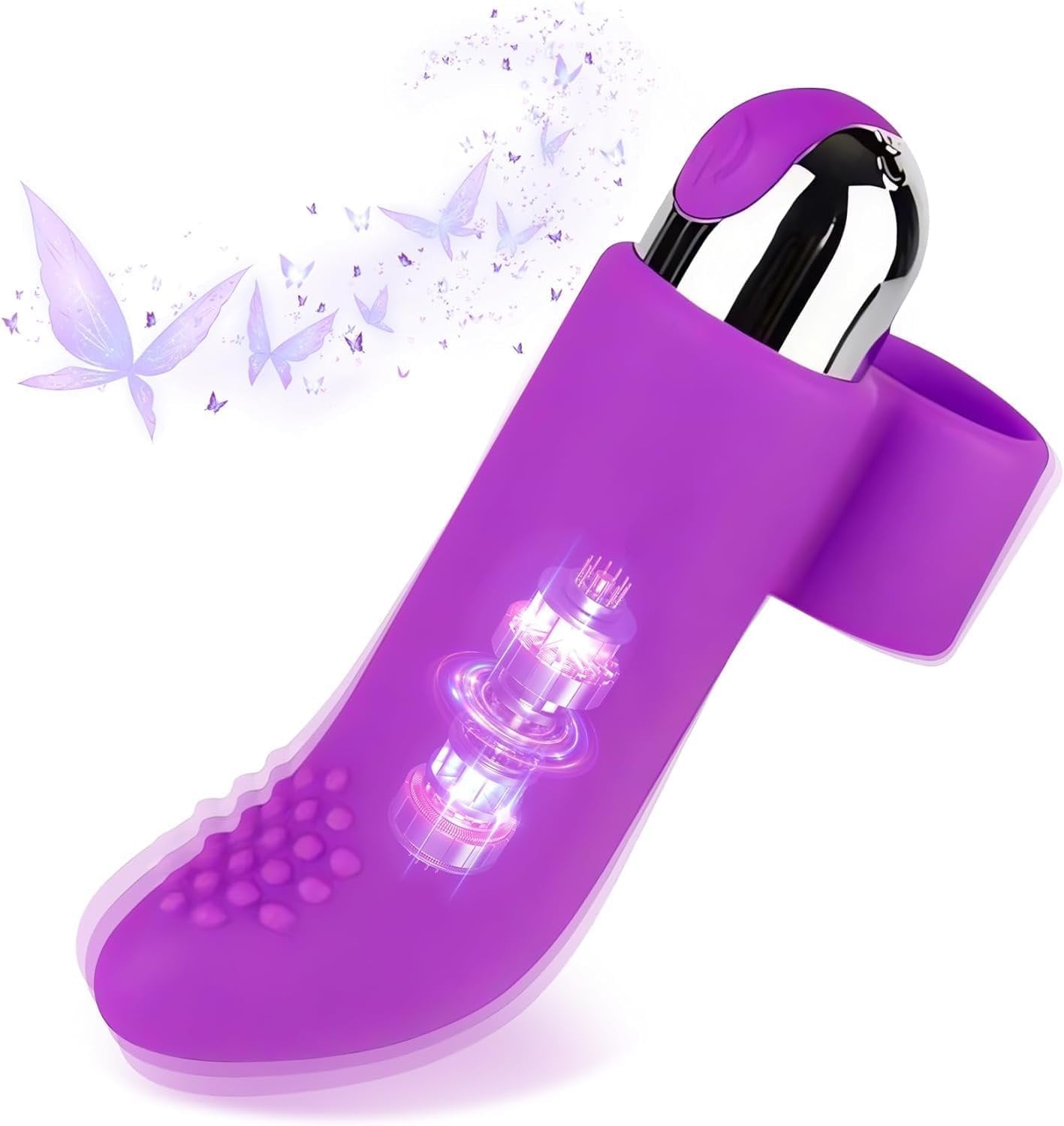 2025 New Upgrade Stimulator For Girls Ladies, 10 speeds and one-touch recovery Waterproof, Powerful, Rechargeable Travel Massage Massage Tool 8+190