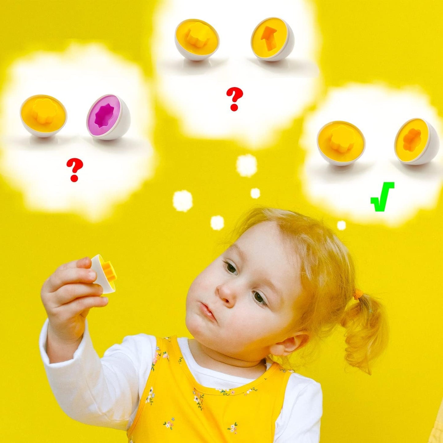 Toddlers Montessori Toys for 1 2 3 Year Old Kids，Stacking Cups Learning Educational Eggs Kids Girls Baby Toys 12 18 Months Development Sensory Bath Toys Shape Sorter Plan Toy Gifts Girls Boy Age 1-3