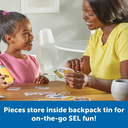 Learning Resources Unpack Your Day Conversation Kit, 32 Pieces, Ages 5+, Social Emotional Learning Toys, Social Emotional Learning Games