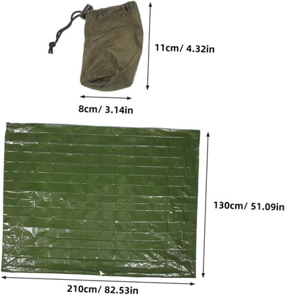 Toyvian 1 Set Emergency Survival Blanket Warm Blankets for Camping Lightweight
