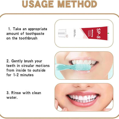 Oral Cleaning Toothpaste Yellowing Teeth Gum Protection Firming Teeth and Breath Care Fresh 100g