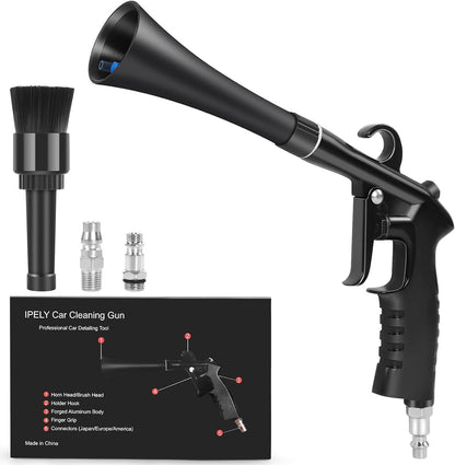 Car Cleaning Gun, High Pressure Car Blow Gun for Car Detailing, Quickly Clean and Dry Car Surfaces with Strong Air