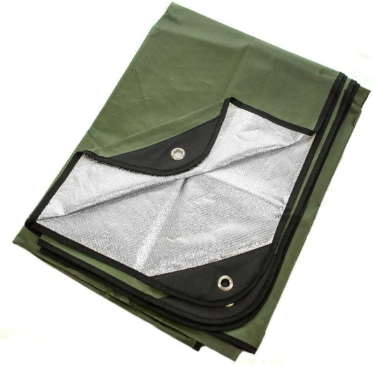 Arcturus (Olive Green) - All Weather Outdoor Survival Blanket All Purpose,Thermal,Reflective,Emergency