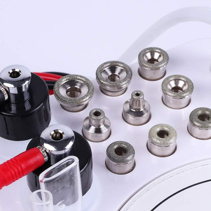 LIARTY 3 in 1 Diamond Microdermabrasion Machine, Professional Home Microdermabrasion Device, Sprayer Vacuum Peeling Beauty Equipment, Facial Blackhead Removal Skin Care Dermabrasion Salon