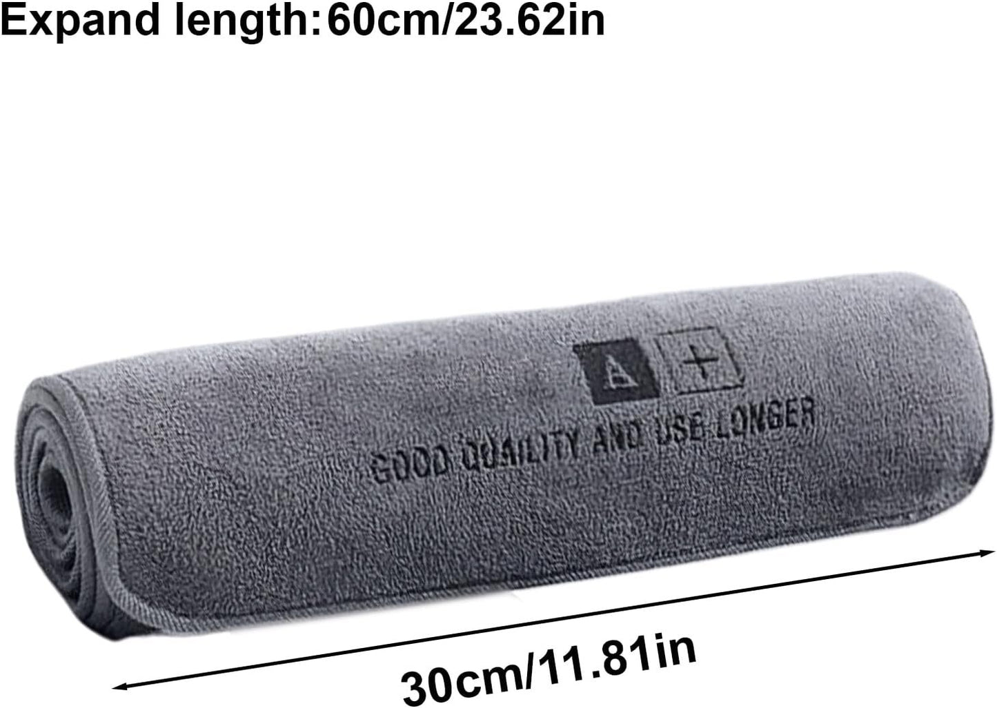 Générique Car Cleaning Cloths, Car Wash Towels, 11.81in Quick-Dry Reusable Clean Wipes, Autentico Soft Microfiber Material, Assorbent Detailing Cloth for Auto and Home Use