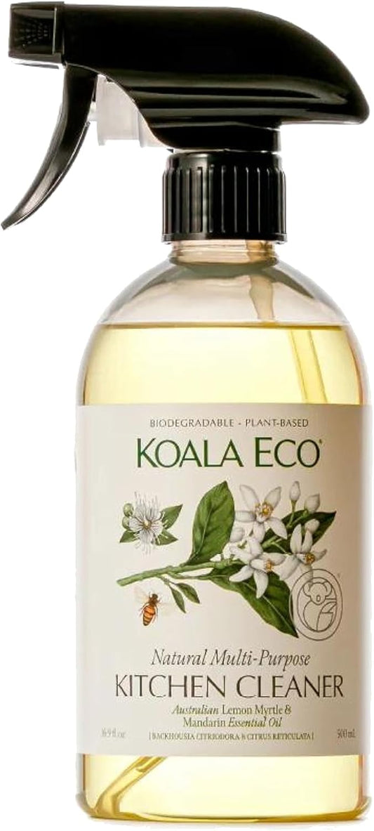 Koala Eco All Natural Lemon Myrtle and Mandarin Multi-Purpose Kitchen Cleaner, 500 ml