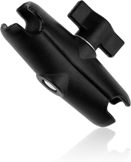 Gosknor Double Socket Arm Mount, 3.62in Aluminum Alloy Double Socket Arm for RAM Mount Phone Holder Bike Truck RAM Mounts Arms for 1" Ball Components