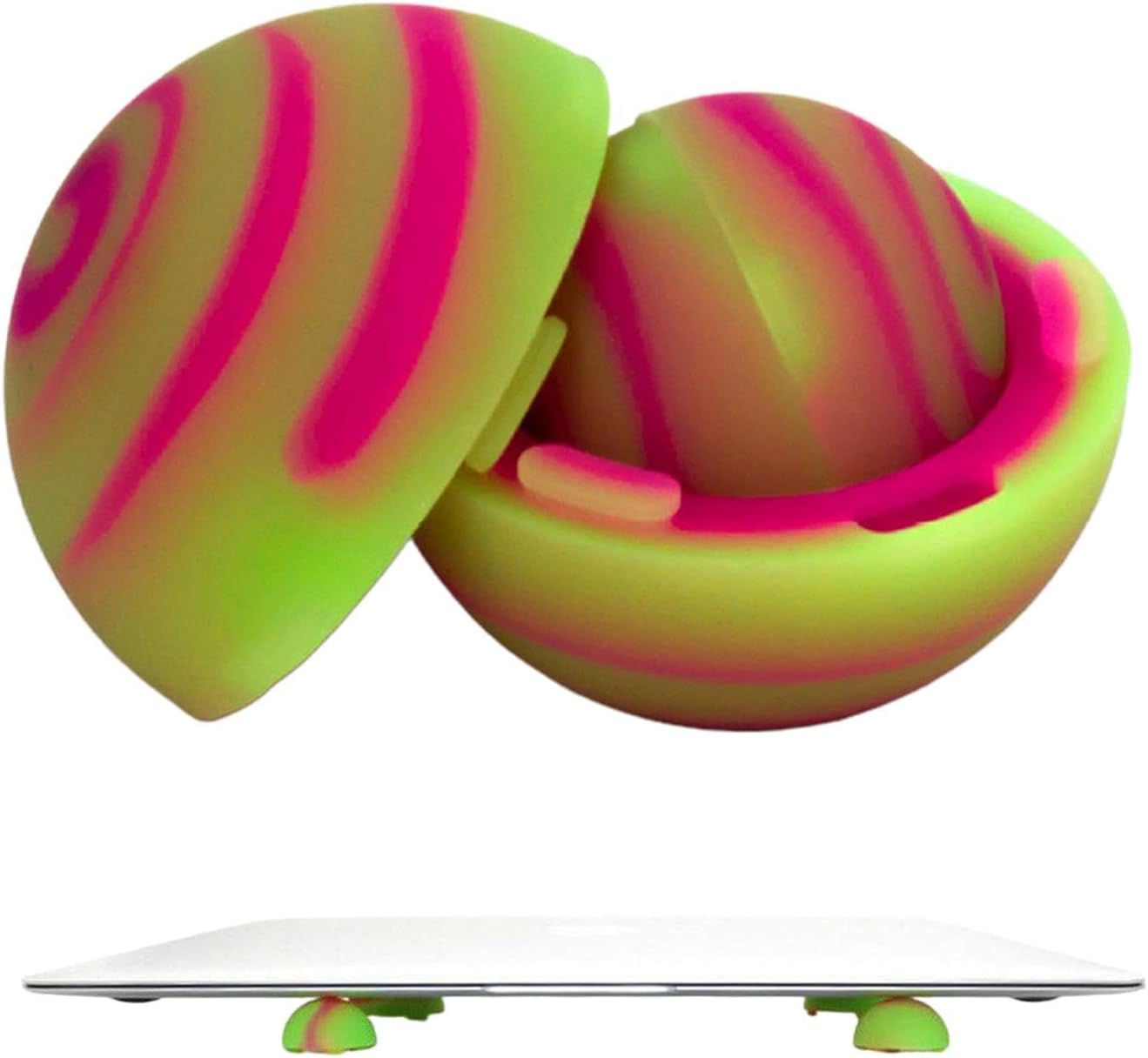 Laptop Cooling Stand | Portable Silicone Small Hemisphere Pad | Multifunctional Cooling Stand Non Slip Stable Hemisphere Riser for Laptops