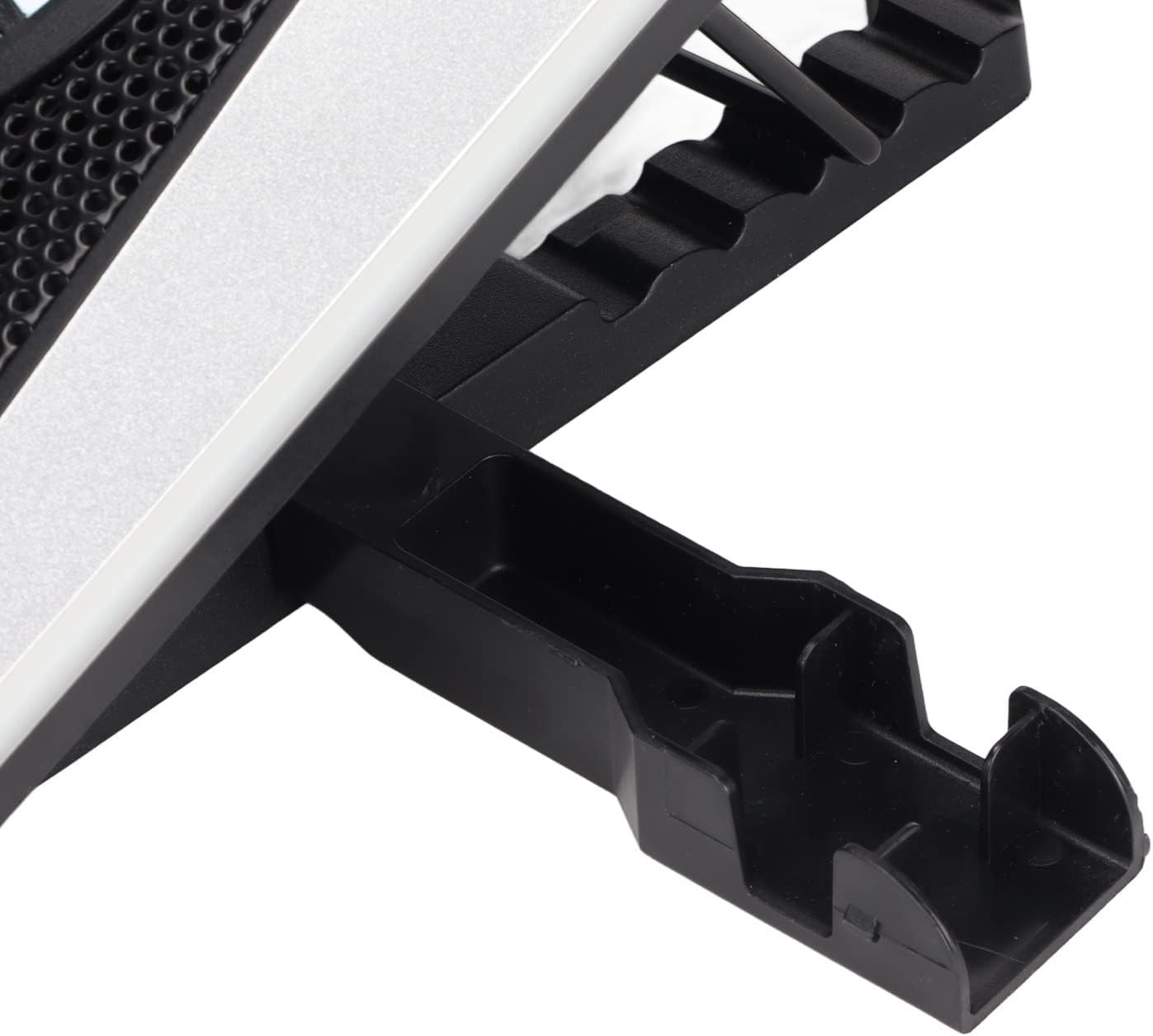 XUMIUZIY Laptop Cooling Pad,Laptop Fan Cooling Pad,5 Fans Fast Heat Dissipation Multi Angle Support RGB Lighting Low Noise Notebook Cooler Stand