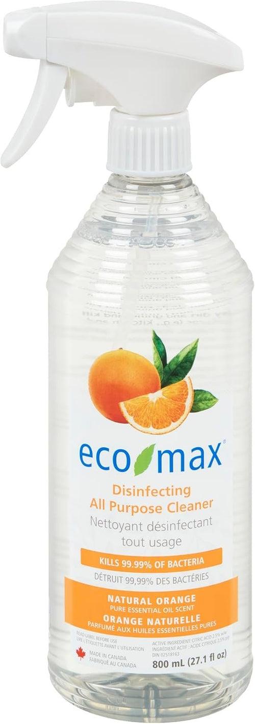 Eco-Max-Natural Orange Disinfecting All Purpose Cleaner, 800ml