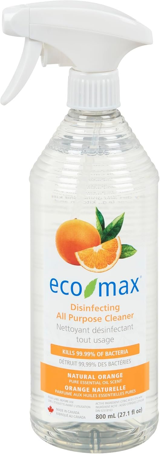 Eco-Max-Natural Orange Disinfecting All Purpose Cleaner, 800ml