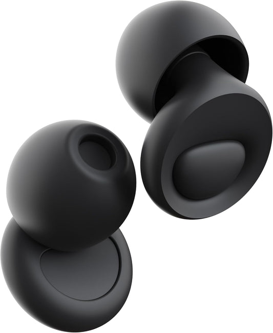 BAZOKKI Ear Plugs for Sleep – 35dB Military-Grade Silicone Ear Plugs with Micro-Seal Tech for Side Sleepers, Travel & Work | 1000+ Reuses