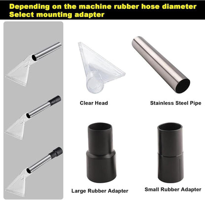 Générique Shop Vac Extractor Attachment, Heavy-Duty Wet Dry Multi-Purpose Tool, Accessories for Cleaner Extration, Upholstery, Carpet Detailing, and Deep Cleaning Solutions