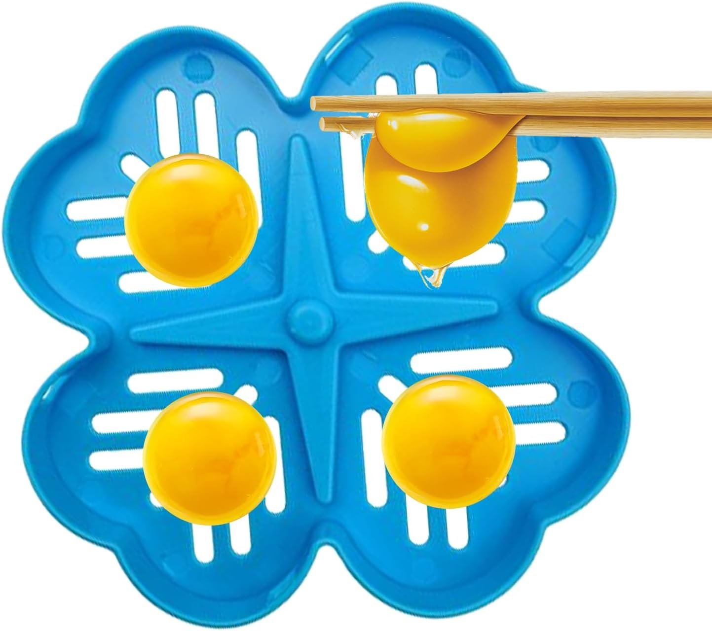 Separatore di tuorlo, estrattore di albume d' , utensile da cucina antiaderente per uso alimentare, pratico gadget da cucina per la preparazione dei pasti, piatti per la colazione, feste in casa e