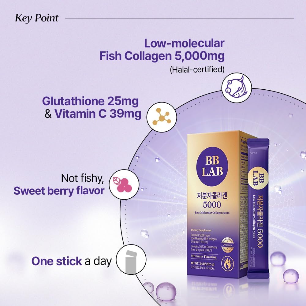 BB LAB - Low Molecular Collagen 5000 6.5g x 15 Stick