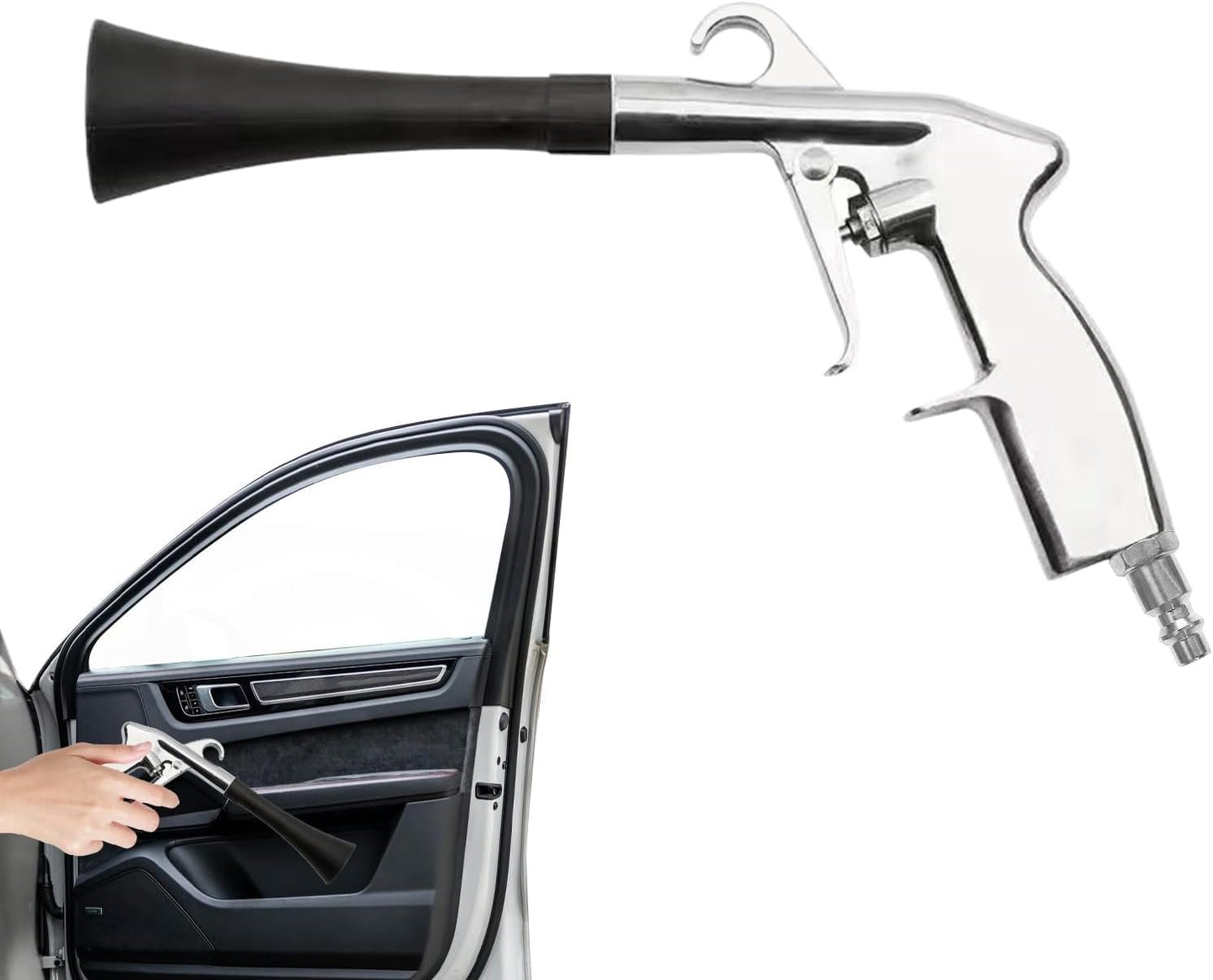 Car Cleaning Blower, High Pressure Air Blowing Tool For Dry Cleaning, Powerful Automotive Maintenance Equipment For Carpet, Seat Gaps, Engine Bay, Interior Detailing, Daily Maintenance