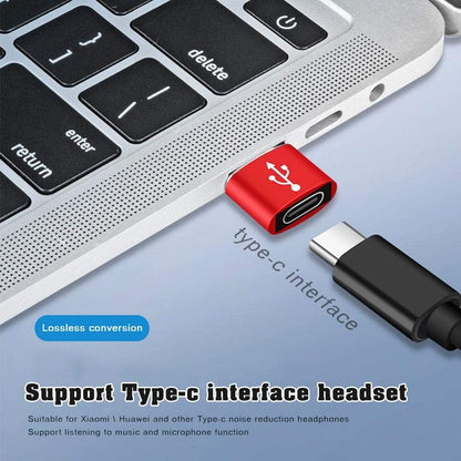 Niome USB A Male to Type C Female Adapter Converter Connector Support Charging Data Transfer