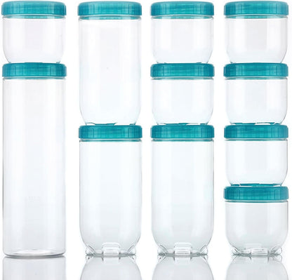 Starfrit LocknLock Interlock Plastic Container - 17oz/500ml - Airtight - Twist Lid