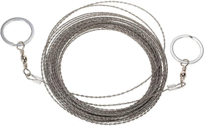 Wire Saw Camping Hiking Survival Saw Outdoor Survival Tool Kit Survival Gear Portable Rescue Saw 10m IYKY