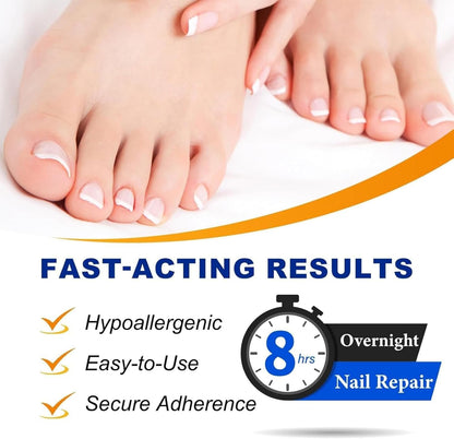 Fungal Nail Treatment Patches Extra Strong, Effectively Toenail Patches, Nail Care Anti Fungal Repair Patch for Natural Shine, Nails Patch Breathable (3box)